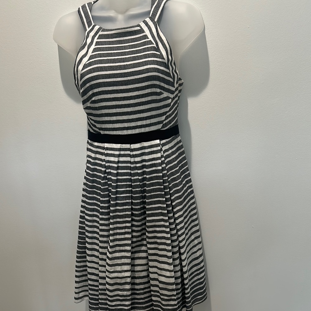 Eva Franco Black and White Mini Dress